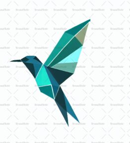 Geometrischer Kolibri